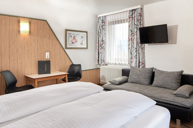 Geräumiges Schlafzimmer