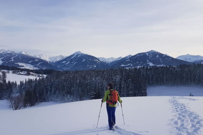 Winterwandern und Schneeschuhwandern in Ramsau am Dachstein © Marion Omulec